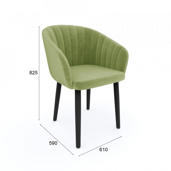 Стул Микки Чёрный / California 650