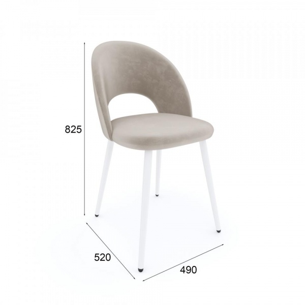 Стул Артур Белый / California 102