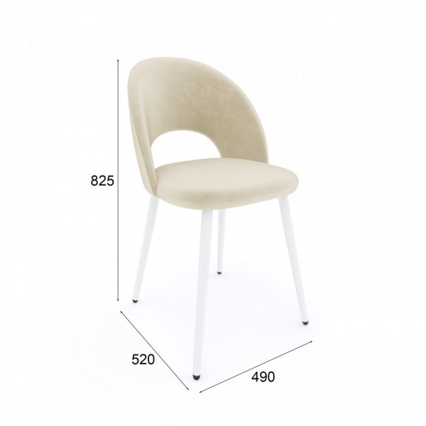 Стул Артур Белый / California 110