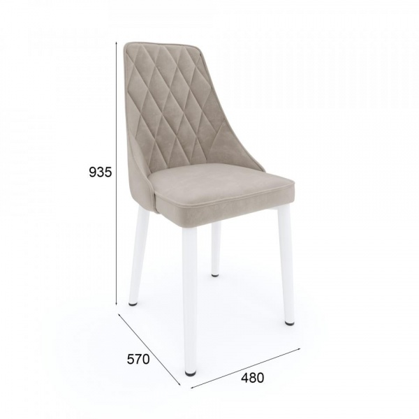 Стул Феликс Белый / California 102