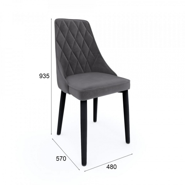 Стул Феликс Чёрный / California 298