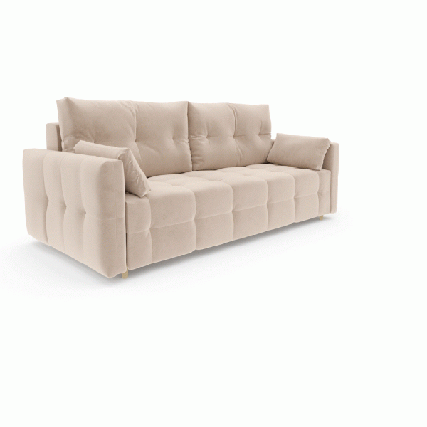 Диван Лагос с пружинным блоком 256 Velutto 28