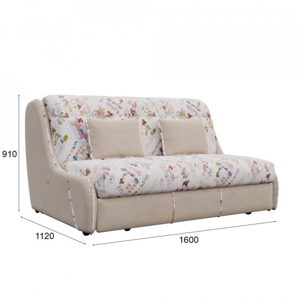 Диван 3-местный Бонн 1,4 Girls Life 01