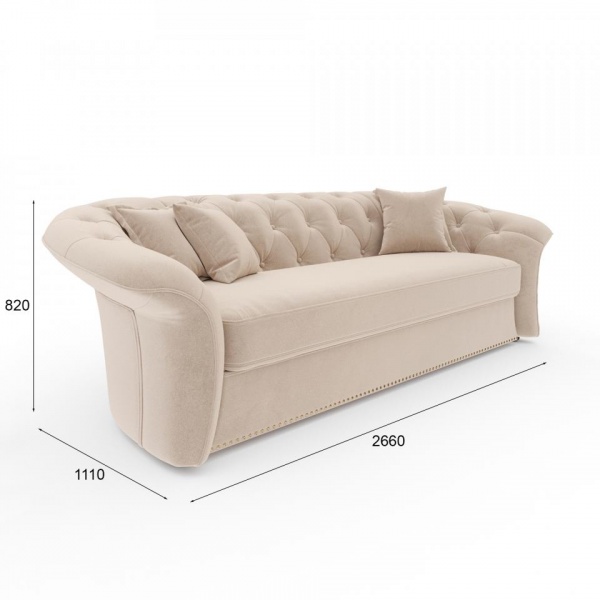 Диван Гермес Velutto 04 Вариант 1