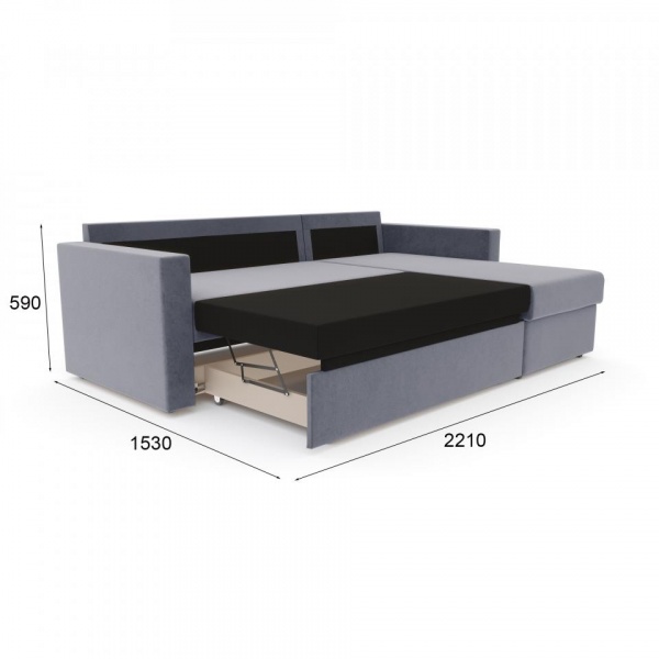 Диван угловой Томас Velutto 32