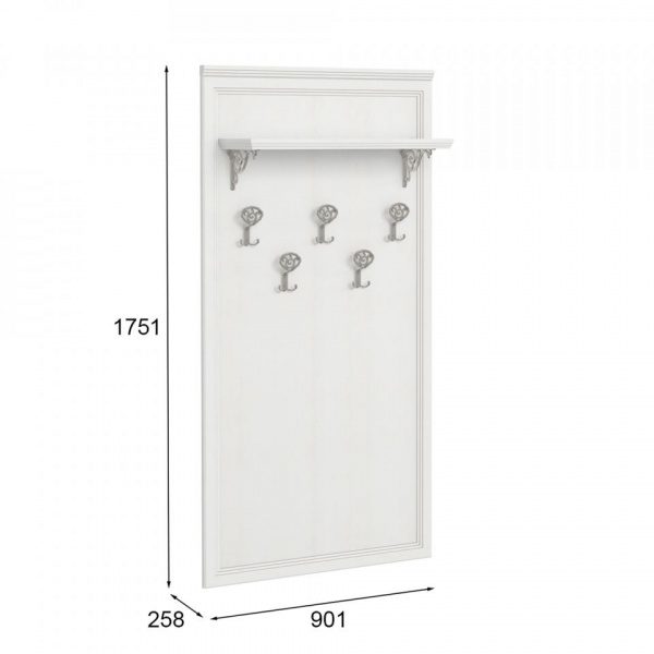 настенная вешалка для одежды