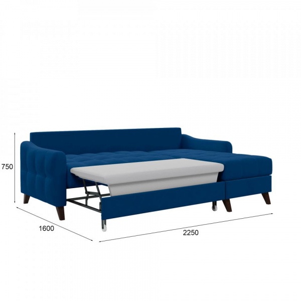 Диван угловой Бремен Velutto 26