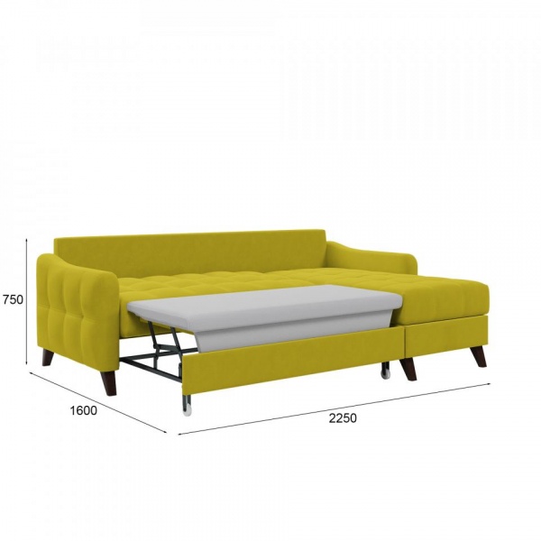 Диван угловой Бремен Velutto 28