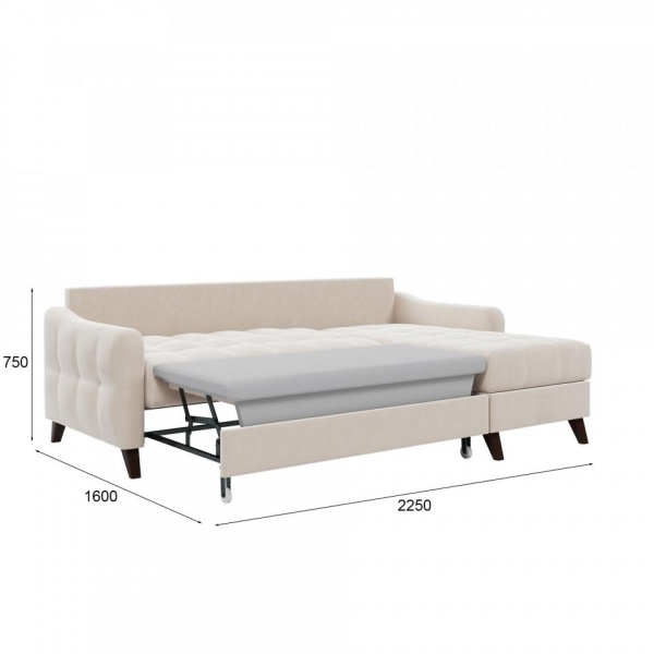 Диван угловой Бремен Velutto 04