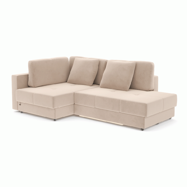 Диван угловой левый Базель Velutto 53