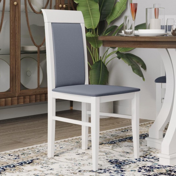 Стул Алла Эмаль белая / Velutto 32