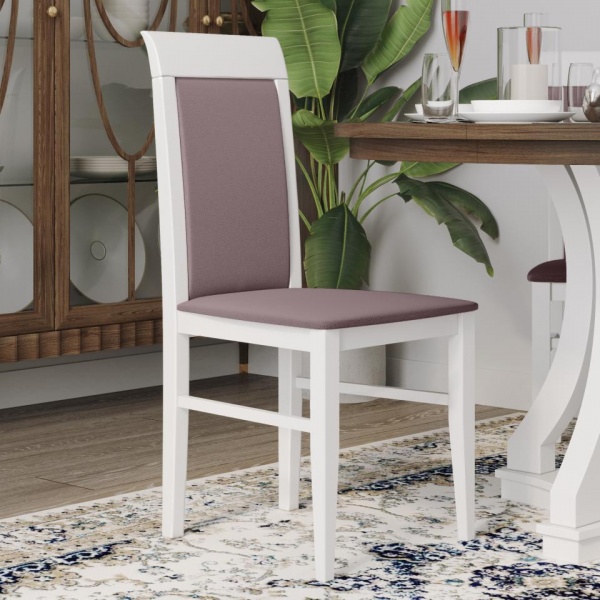 Стул Алла Эмаль белая / Velutto 22