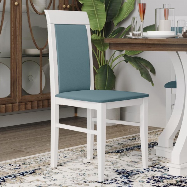 Стул Алла Эмаль белая / Velutto 53