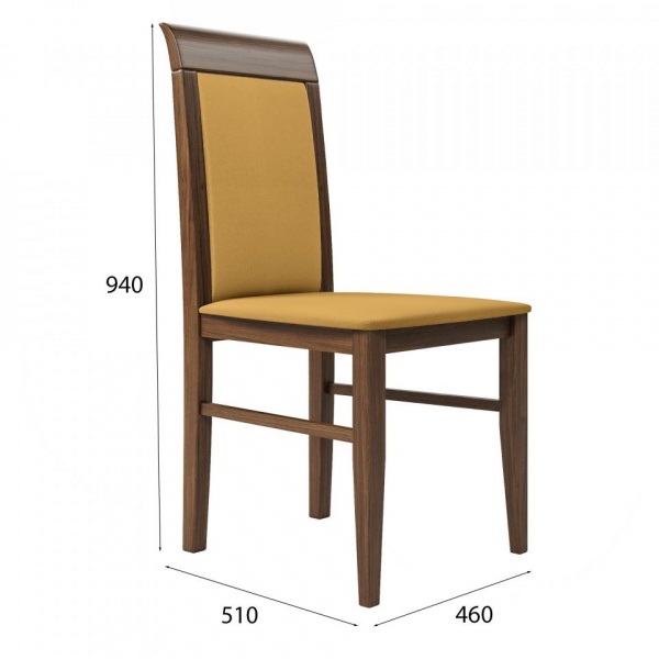 Стул Алла Эбеновое дерево / Sherlock 520