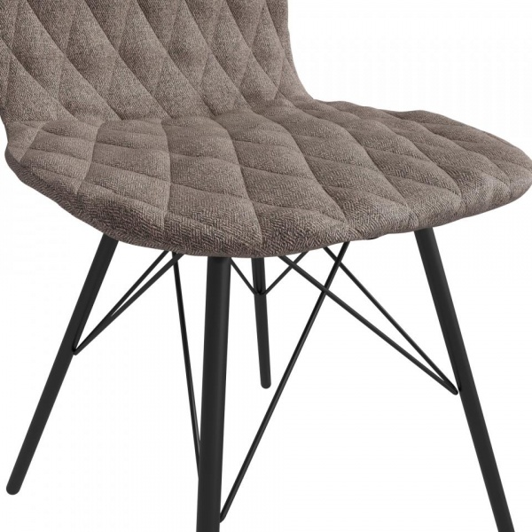 Стул Алтея Черный муар / Sherlock 293