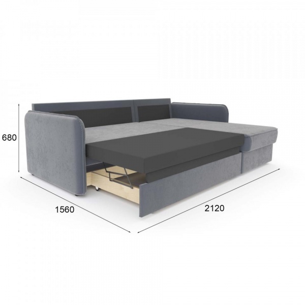 Диван угловой Нельсон Maxx 965