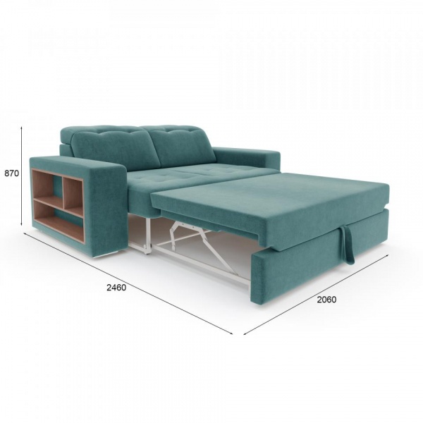 Диван прямой Лондон левый Formula 696 Вариант 1