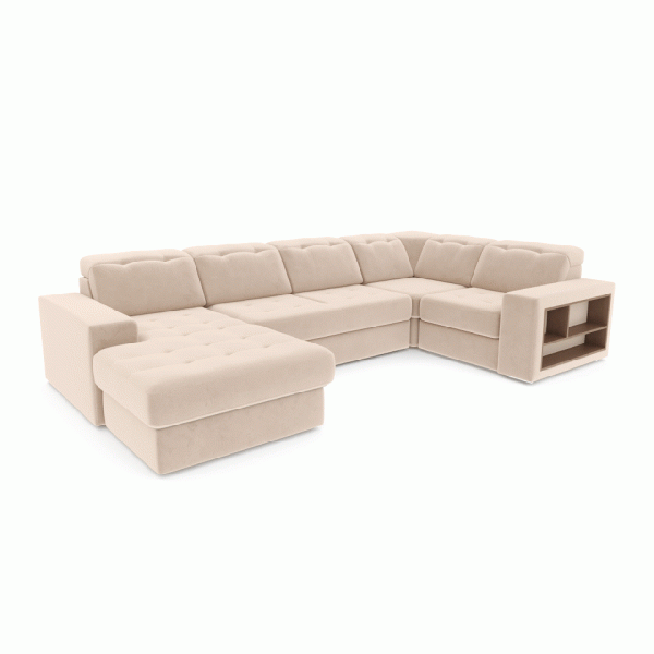 Диван угловой П-образный левый Лондон Formula 696