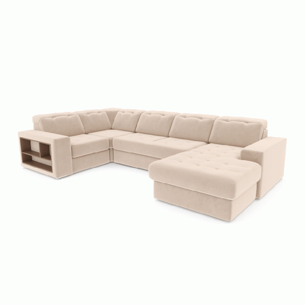 Диван угловой П-образный правый Лондон Formula 696