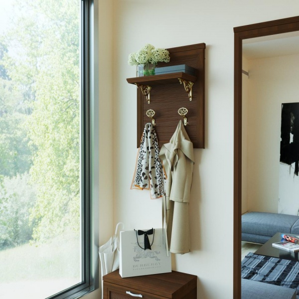 настенная вешалка для одежды