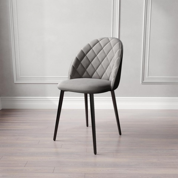 Стул Кристоф Чёрный / Velutto 32