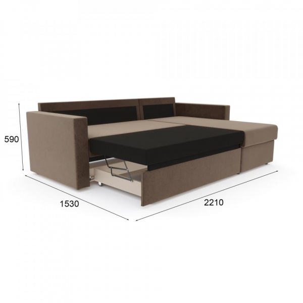 Диван угловой Томас Velutto 23