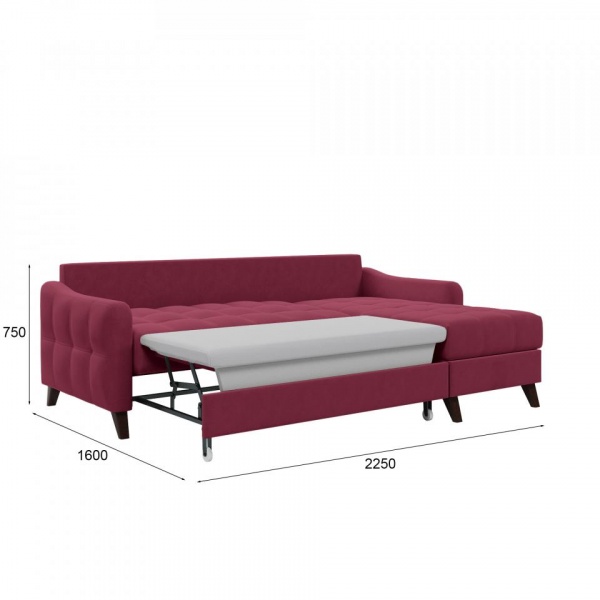 Диван угловой Бремен Velutto 29