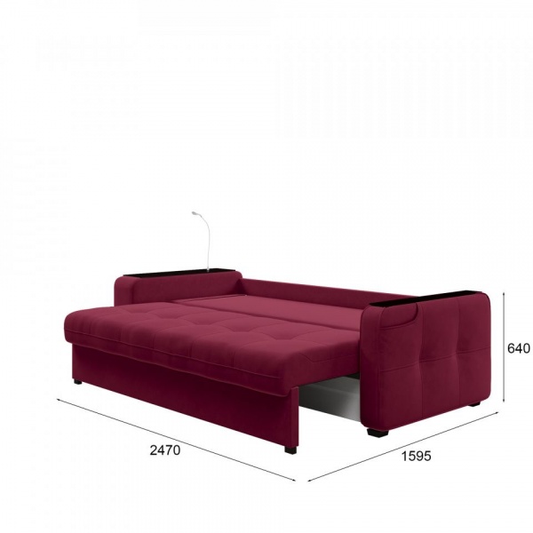 Диван Киль-4 с пуфом Velutto 29