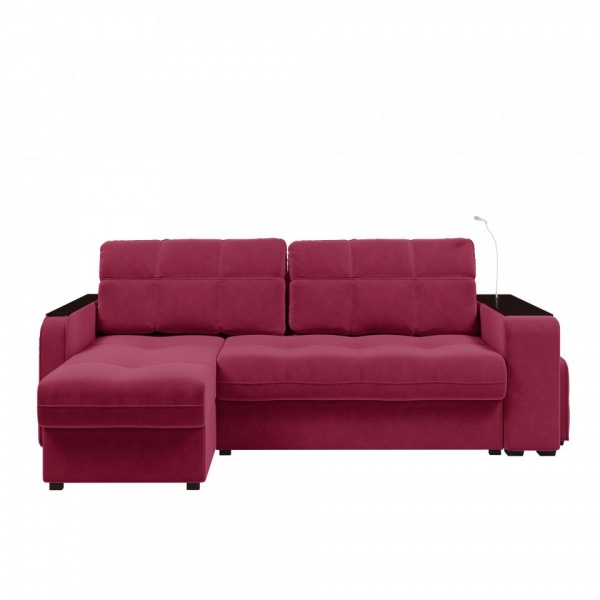 Диван угловой левый Киль-4 с пуфом Velutto 29