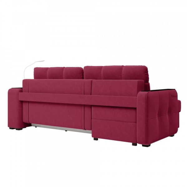 Диван угловой левый Киль-4 с пуфом Velutto 29