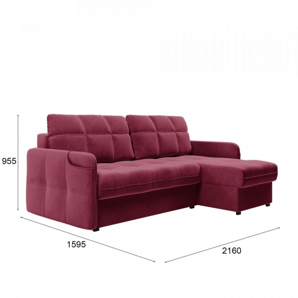 Диван угловой Киль-1 Velutto 29