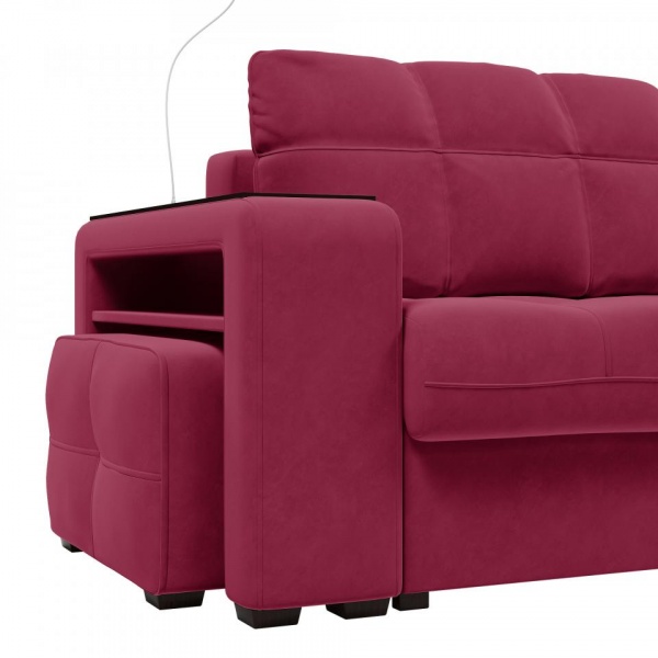 Диван угловой правый Киль-4 с пуфом Velutto 29