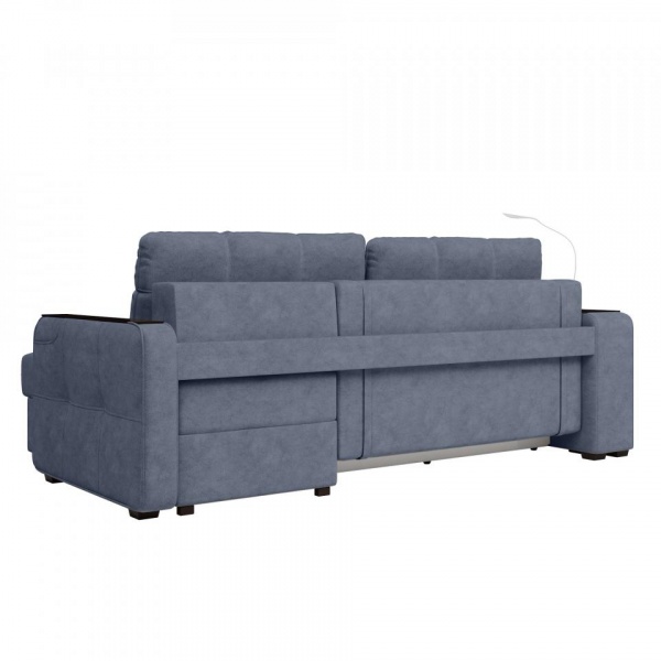 Диван угловой правый Киль-4 с пуфом Kashemir 796