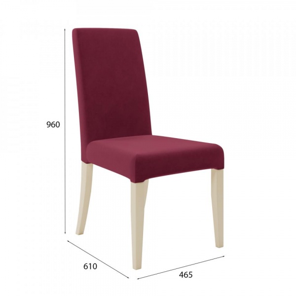 Стул Вера Эмаль слоновая кость / Velutto 29