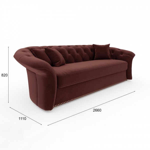 Диван Гермес Velutto 29 Вариант 1