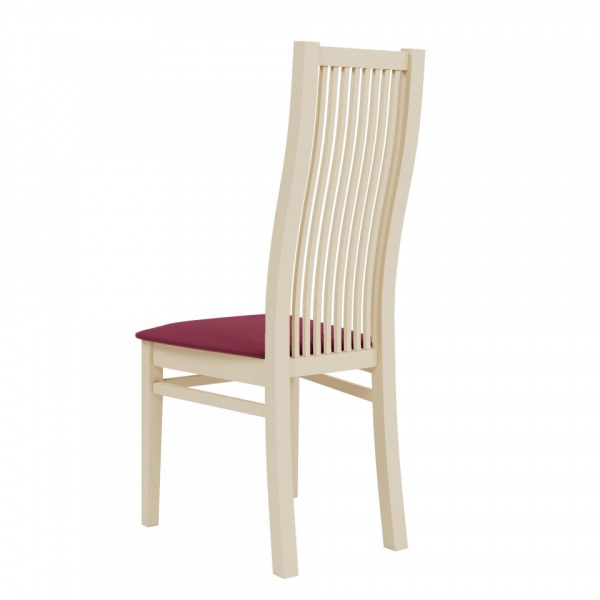 Стул Марио 044 Эмаль слоновая кость / Velutto 29