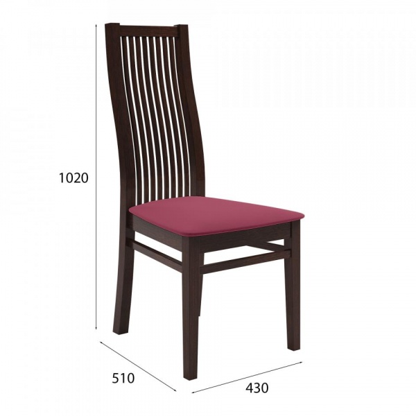 Стул Марио 044 Орех 2 / Velutto 29