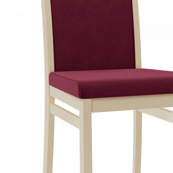 Стул Норд Эмаль слоновая кость / Velutto 29