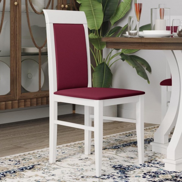 Стул Алла Эмаль белая / Velutto 29