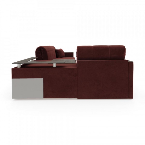 Диван угловой с баром Бристоль 1,4 Velutto 29