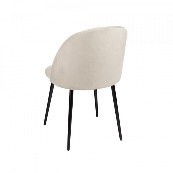 Стул Кристоф Чёрный / Velutto 04