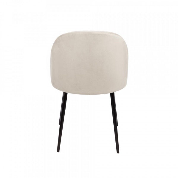 Стул Кристоф Чёрный / Velutto 04