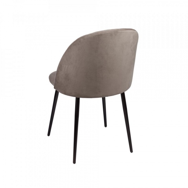 Стул Кристоф Чёрный / Velutto 08