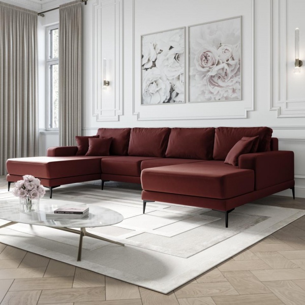 Диван угловой П-образный Мемфис Velutto 29