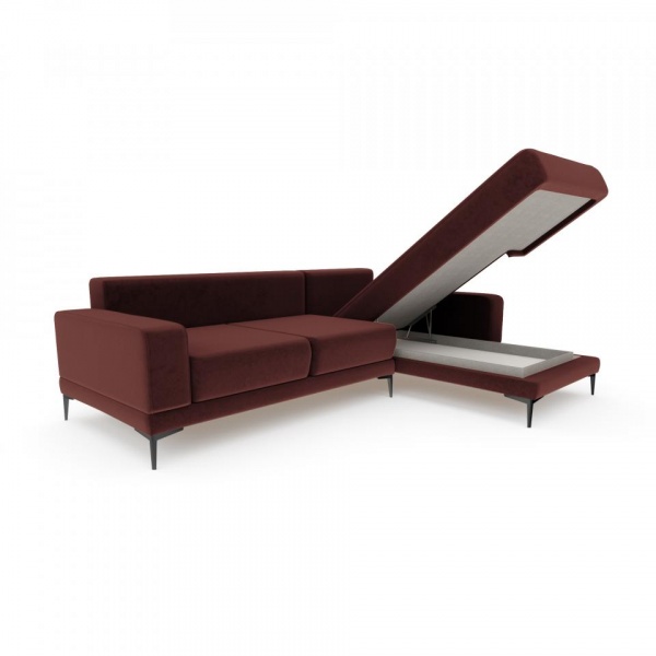 Диван угловой правый Мемфис Velutto 29