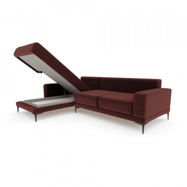 Диван угловой левый Мемфис Velutto 29