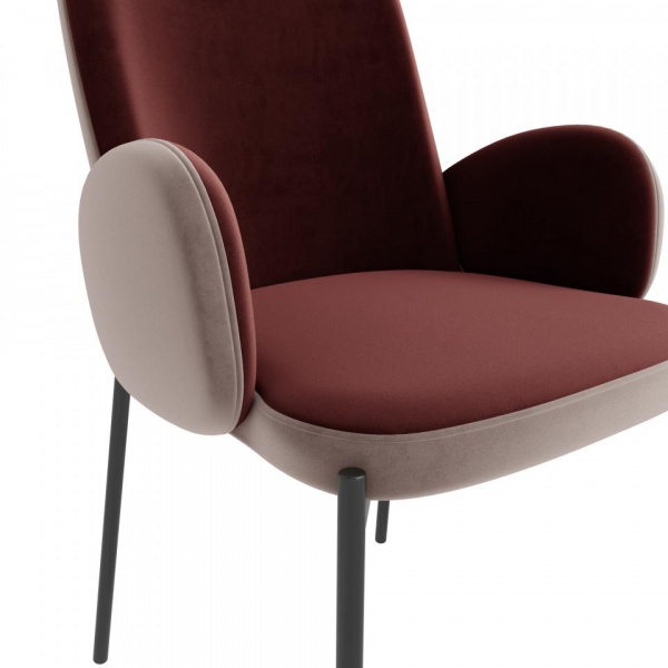 Стул Мэтью Чёрный / Velutto 22 / Velutto 29