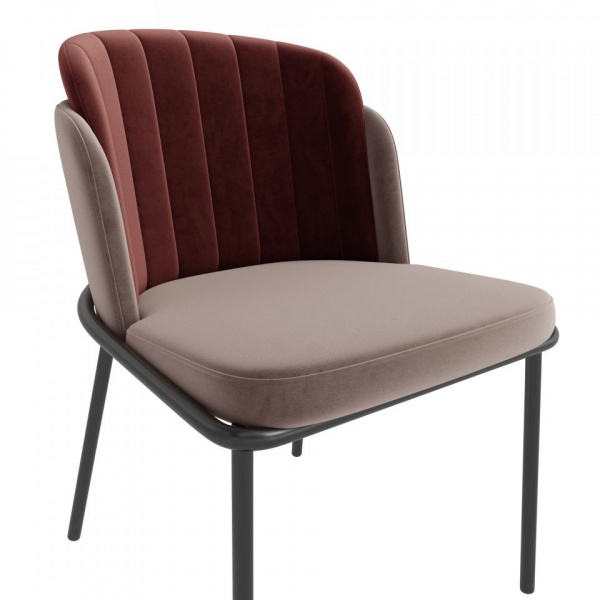 Стул Кеннет Чёрный / Velutto 22 / Velutto 29