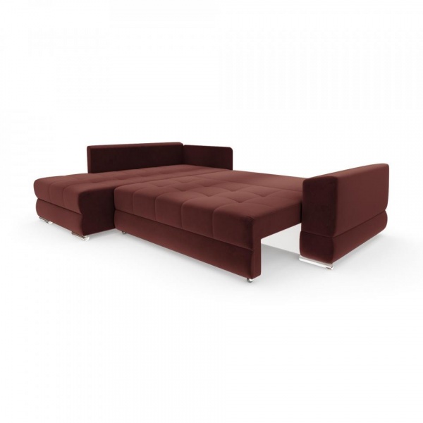 Диван угловой левый Портленд Velutto 29
