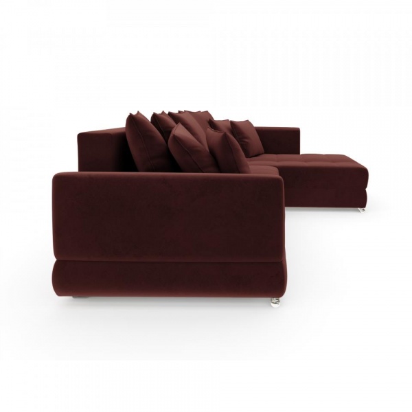 Диван угловой правый Портленд Velutto 29